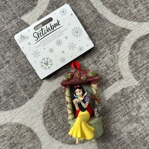 Disney Snow White sketchbook Ornament NWT